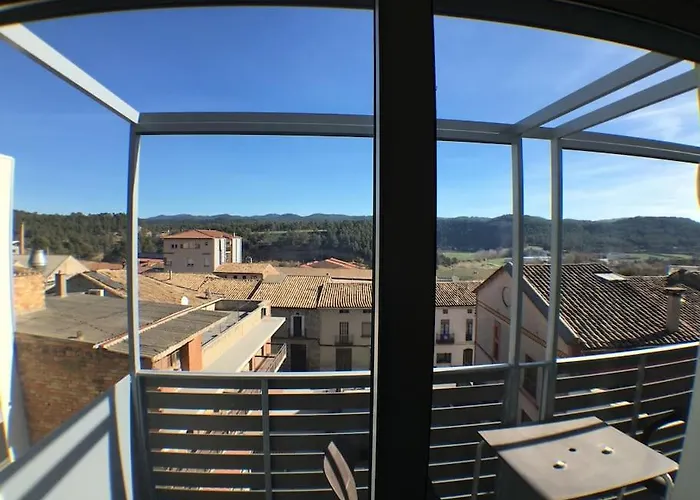 Bonito Apartamento En Avinyo Con Impresionantes Vistas
